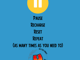 Pause Recharge Reset Repeat (as many times as you need to)